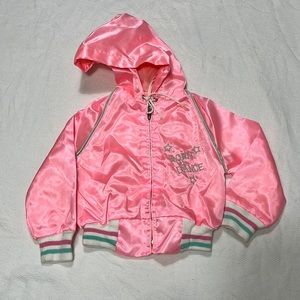 Born to Dance Pink Satin Jacket